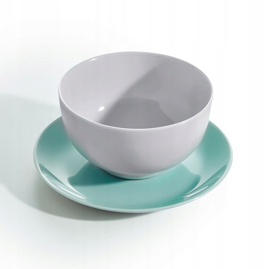 4x salaterka MISKA DIWALI na jedzenie PŁATKI ZUPĘ 750 ml LUMINARC szary