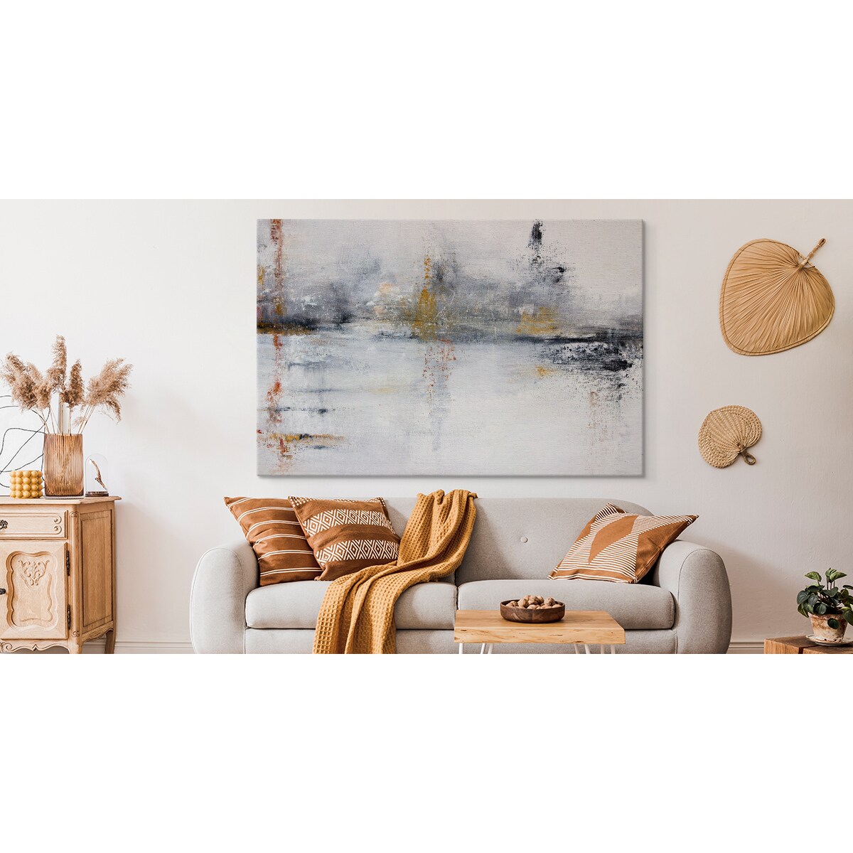 Obraz Na Płótnie Nowoczesna ABSTRAKCJA 100x70cm