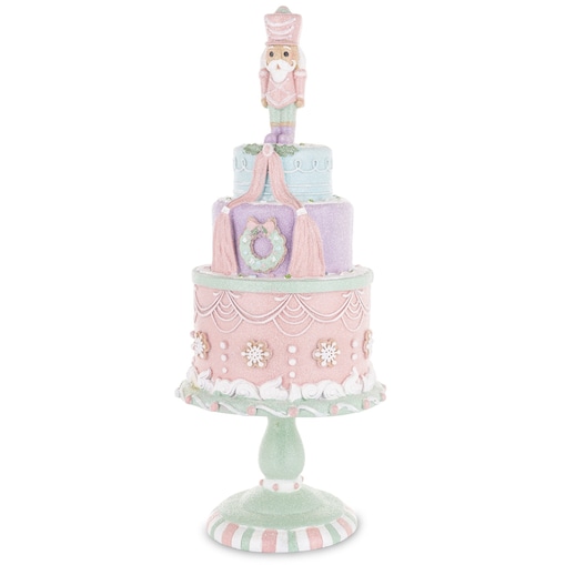 Figurka świąteczna Tort 41,5x17x17 cm