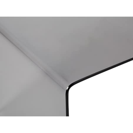 Stolik kawowy KENDALL Szkło Czarny