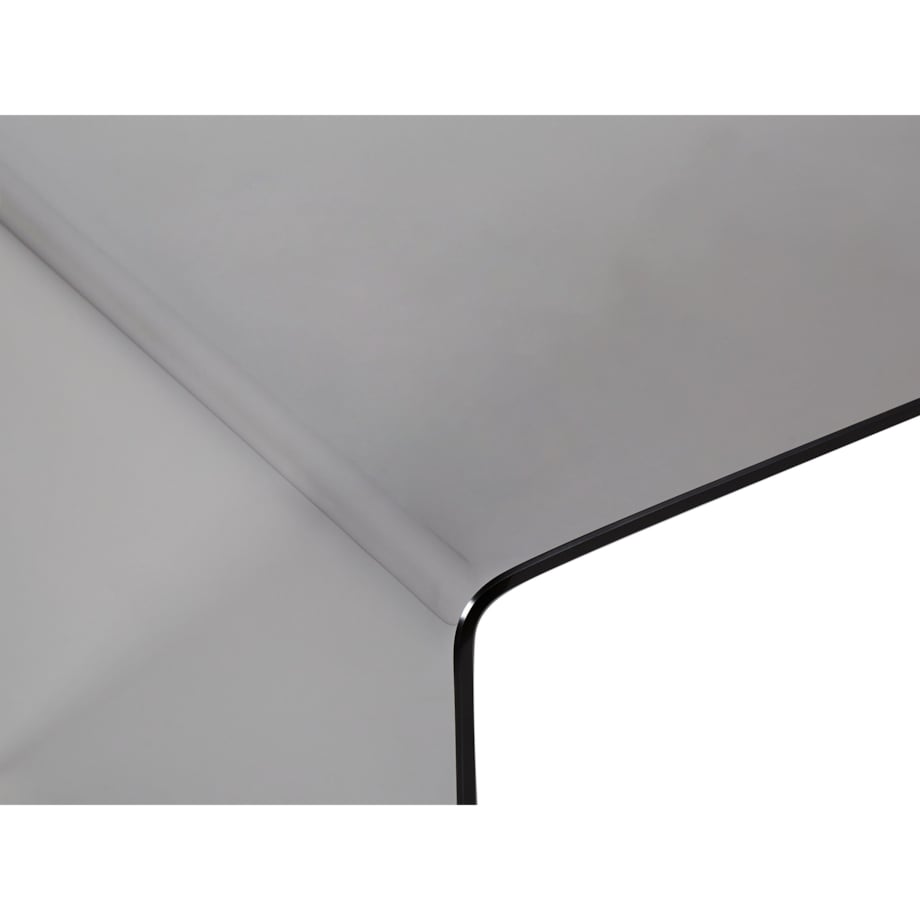 Stolik kawowy KENDALL Szkło Czarny