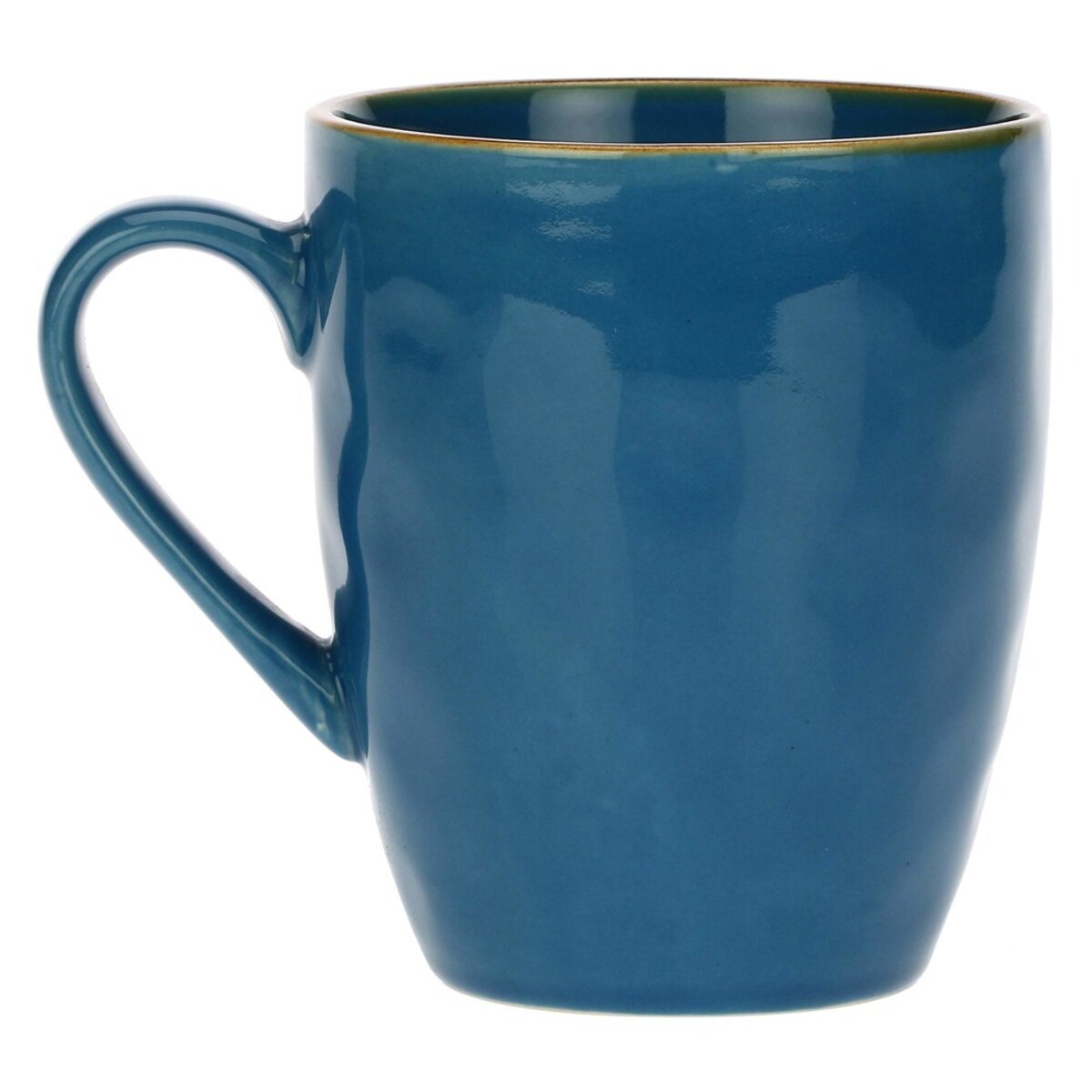 Zestaw 4 kubków z uchwytem Concerto Blu Avio - Granatowy, 430 ml