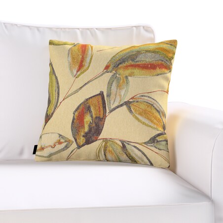 Poszewka Kinga na poduszkę 50x50 kolorowe liście