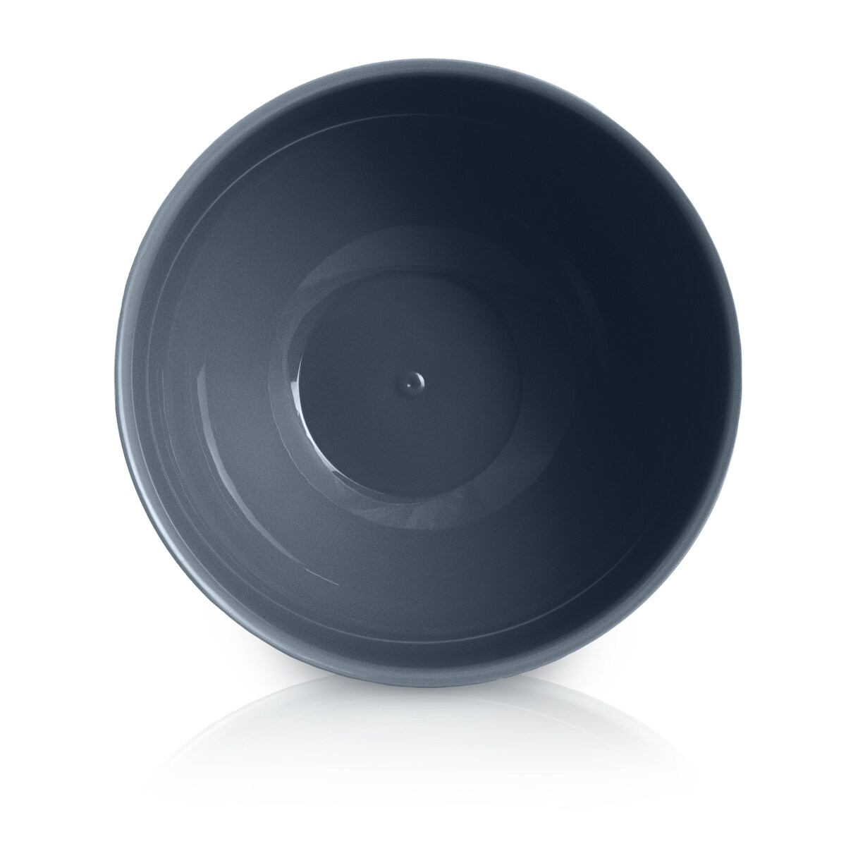 Miska Plastikowa Okrągła Kuchenna Z Pokrywką Zamykaniem Zestaw Misek 3 Szt. Misa Ciemnoszara