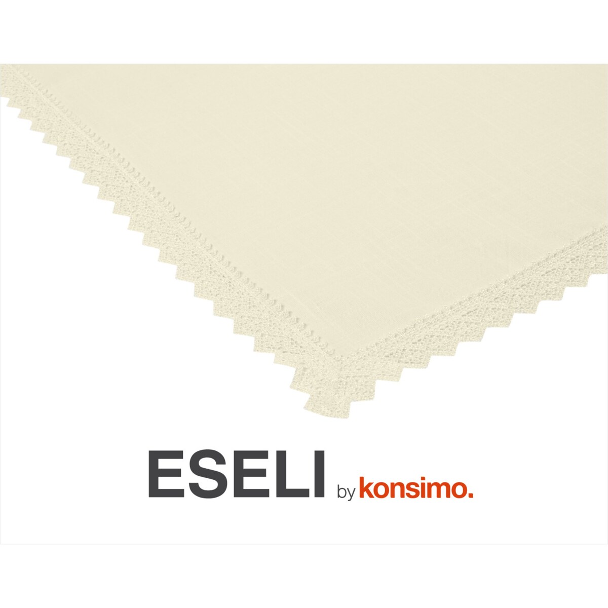Konsimo ESELI Obrus, kremowy