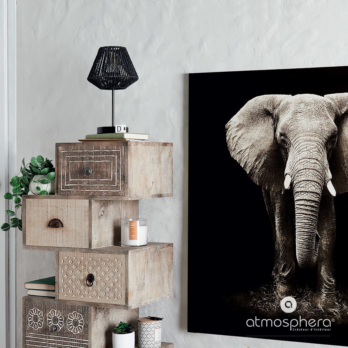 Lampa stołowa z dekoracyjnym abażurem JILY, 34 cm