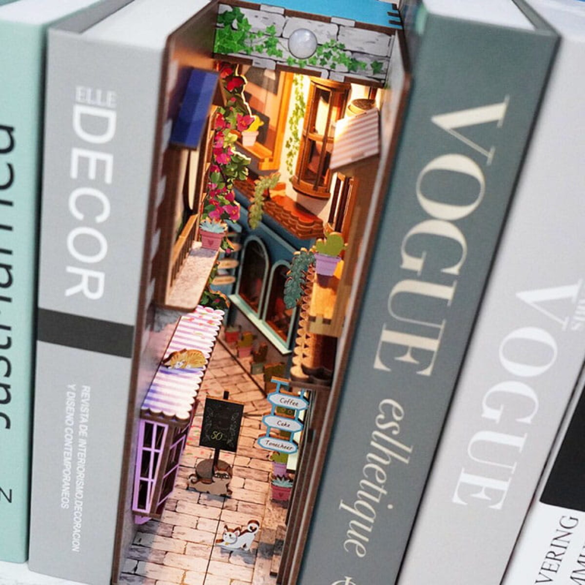 Miniaturowy domek Book Nook - Szczęśliwa wyspa - Tonecheer