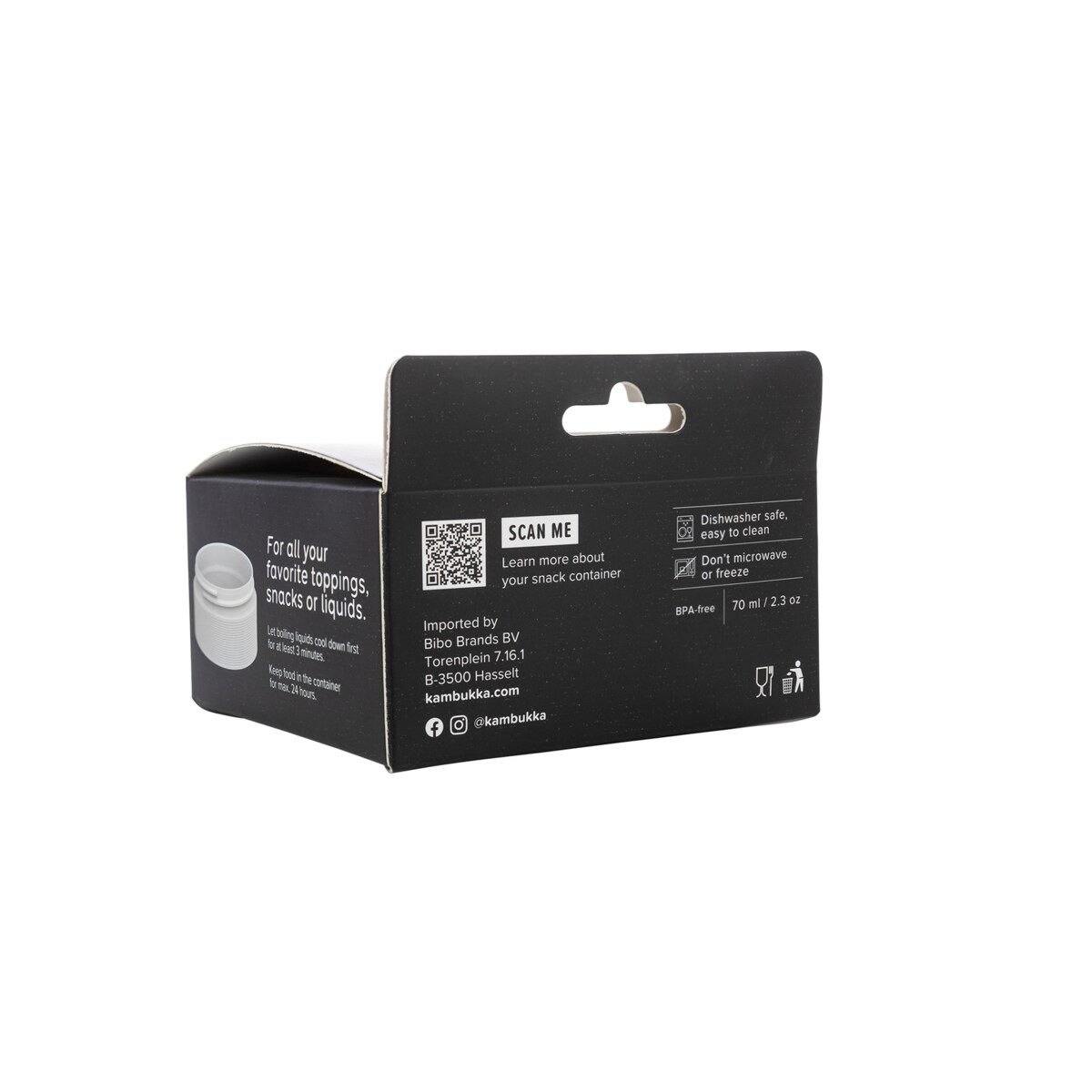 Pojemnik na przekąski do termosu Bora, 75 ml, Kambukka