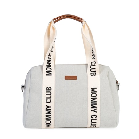 Childhome Torba do wózka Mommy Club Signature Off White