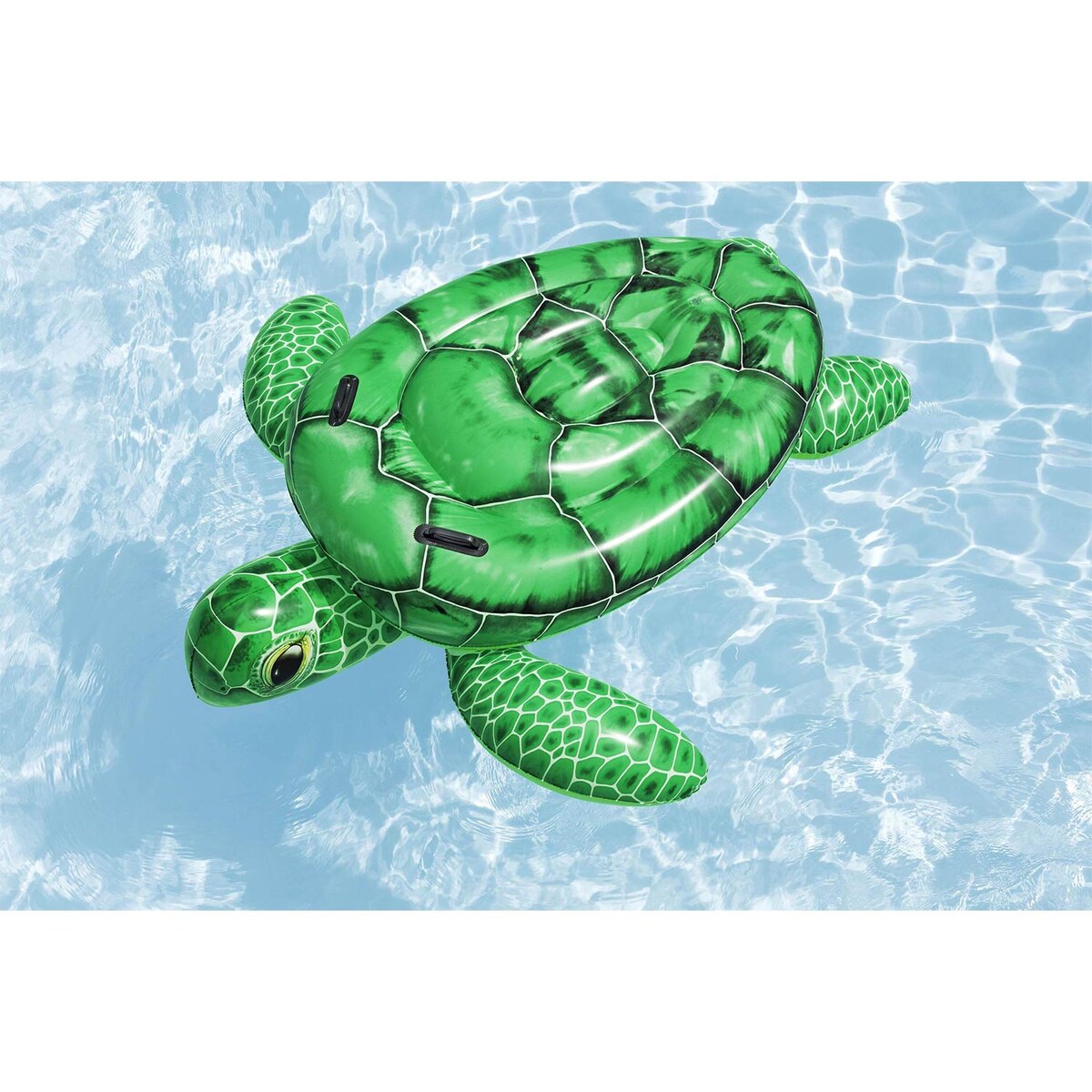 Dmuchany materac do pływania Bestway 41524 dla dzieci żółw wodny 150x145 cm