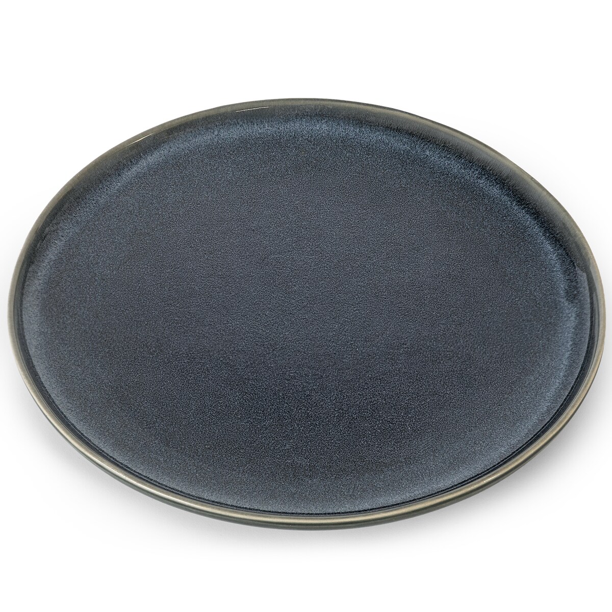 EDA Talerz obiadowy 6 szt., niebieski/szary/beżowy