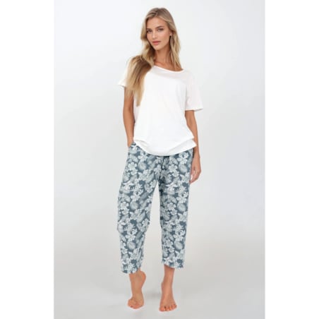 Piżama Casual Beauty Green, L