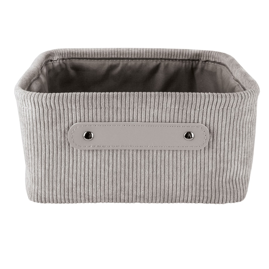 Kleine Wolke Bedford Pojemnik łazienkowy szary M tworzywo sztuczne