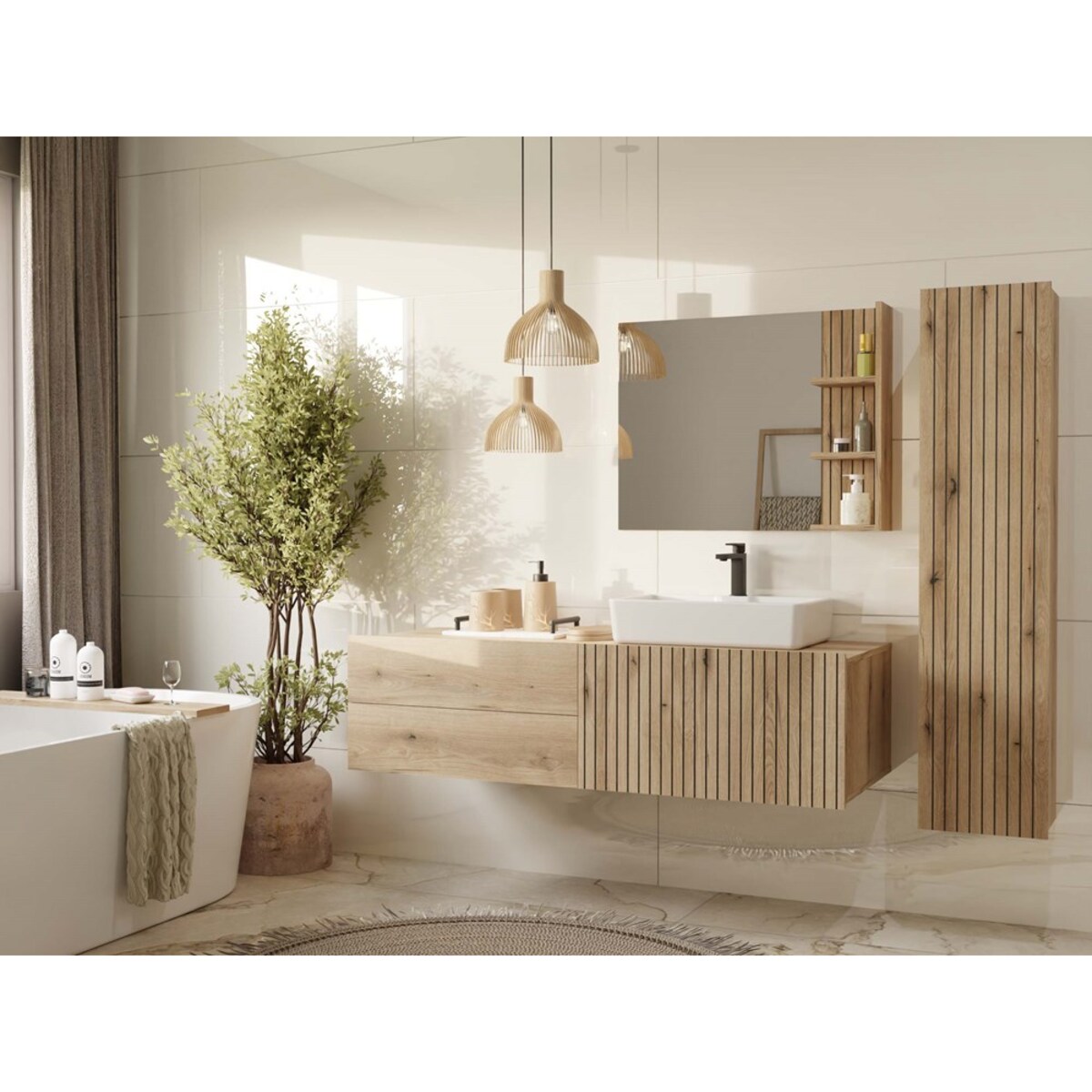 Szafka łazienkowa TIGO 1D2S EVOKE