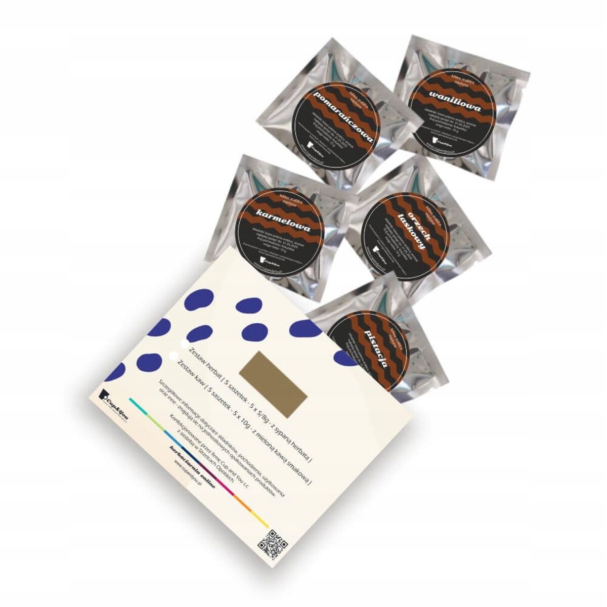 Zestaw prezentowy BOX z kawą i akcesoriami podziękowanie dla Nauczyciela