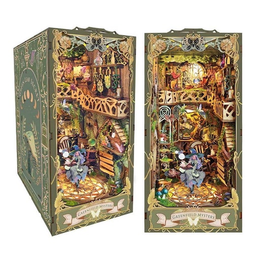Miniaturowy domek Book Nook - Czarodziejki lasu