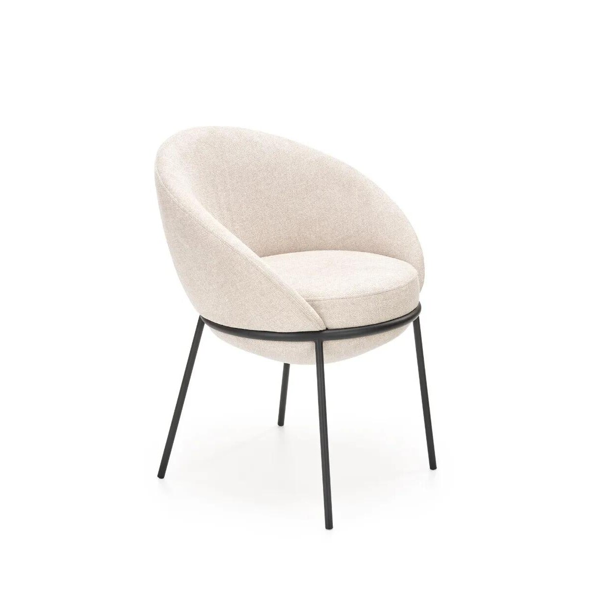 Krzesło tapicerowane K482 beżowe