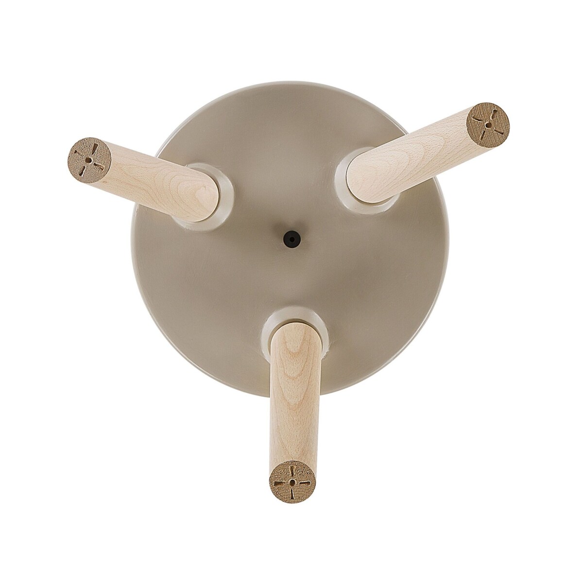 Doniczka na stojaku 30 x 30 x 55 cm beżowy MILINA