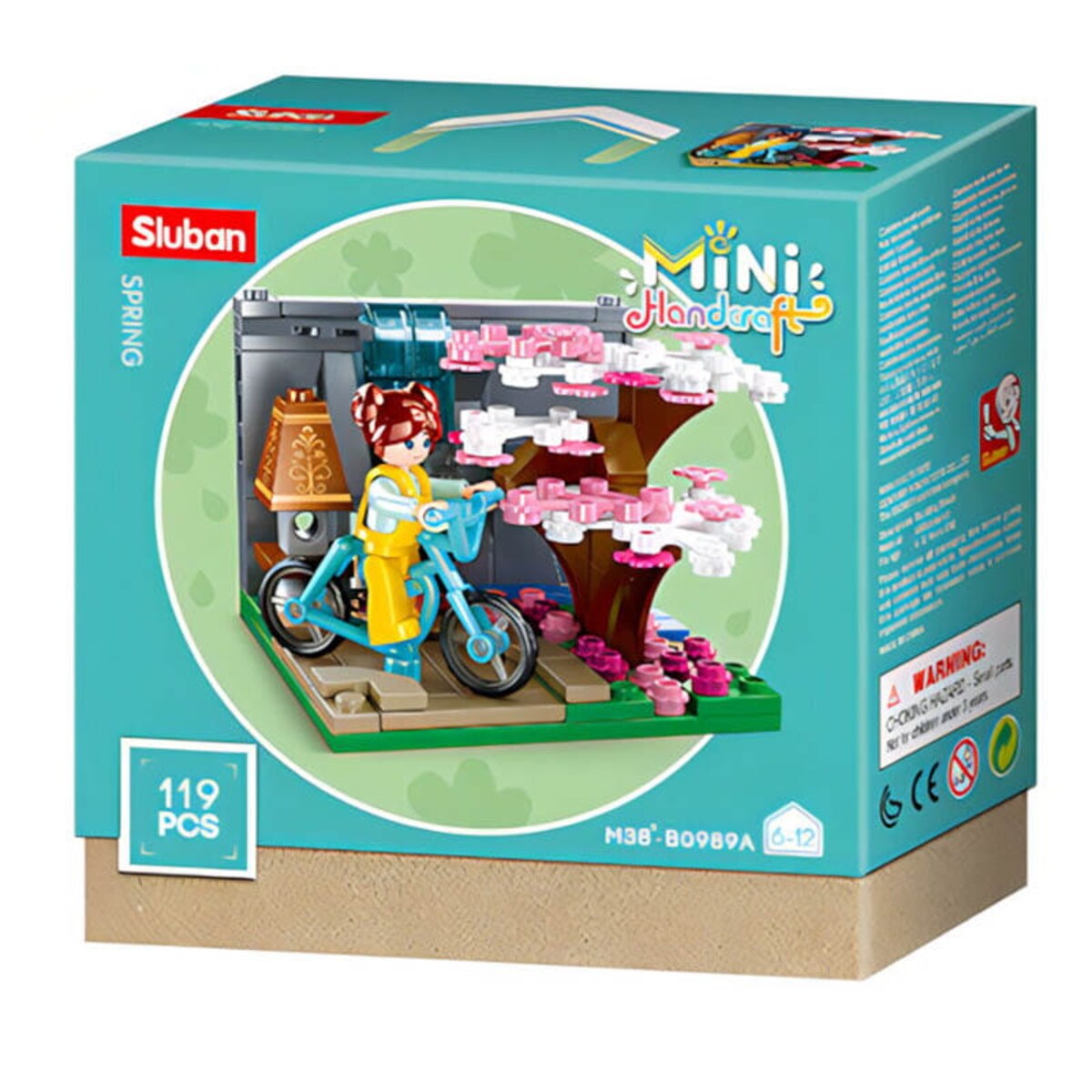 WIOSNA - mini pokoik klocki - Sluban - 119 elementów