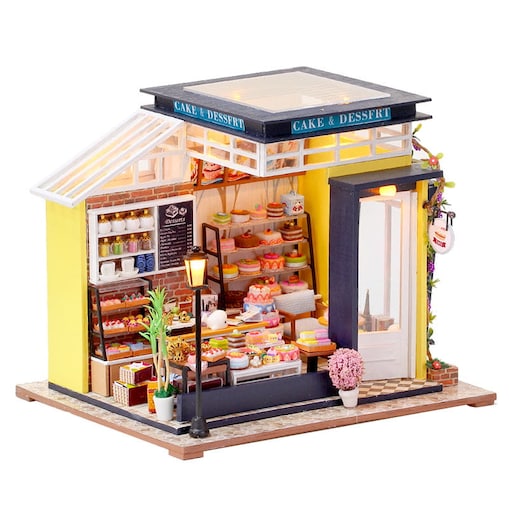 Miniaturowy domek - Ptysiowe marzenie