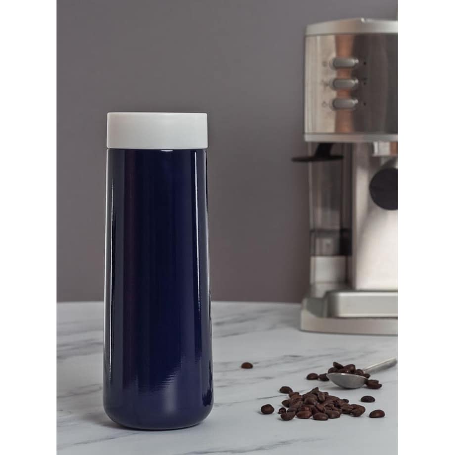 Kubek termiczny granatowy Skittle, 350 ml, Lund London