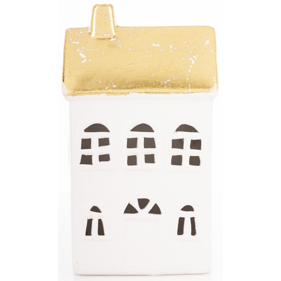 Domek ceramiczny LED 17x10 cm KAMIENICZKA