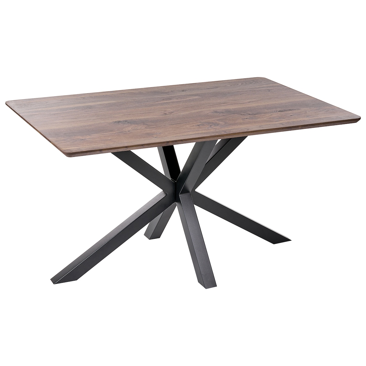 Stół do jadalni SPECTRA Ciemnobrązowy 140 cm 90 cm