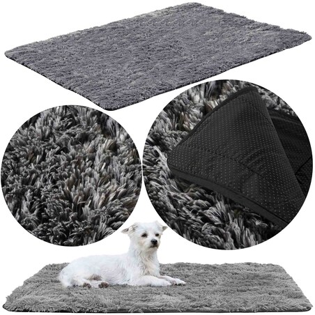 Dywan Shaggy Futrzany Pluszowy Antypoślizgowy Do Salonu Pokoju 160X220 Cm