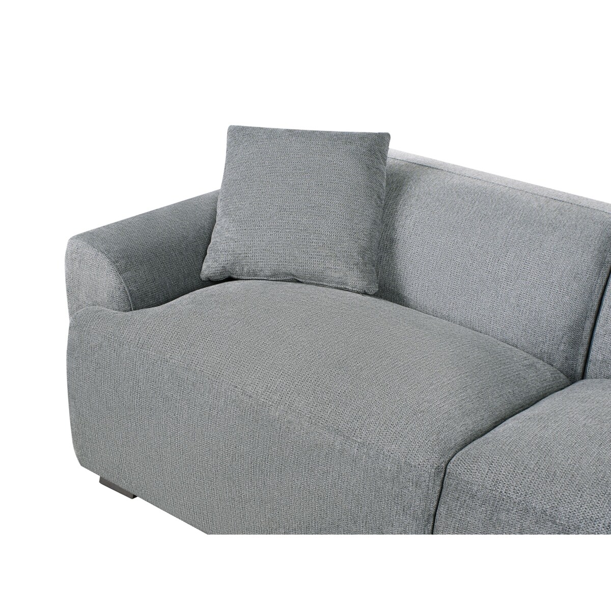 Sofa 3-osobowa szara KORIO