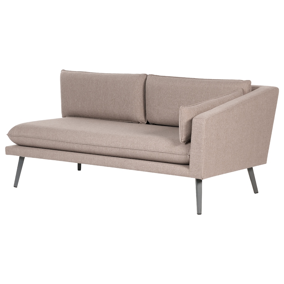 Sofa ogrodowa dla 3 osób LORETELLO Lewostronny Beżowy