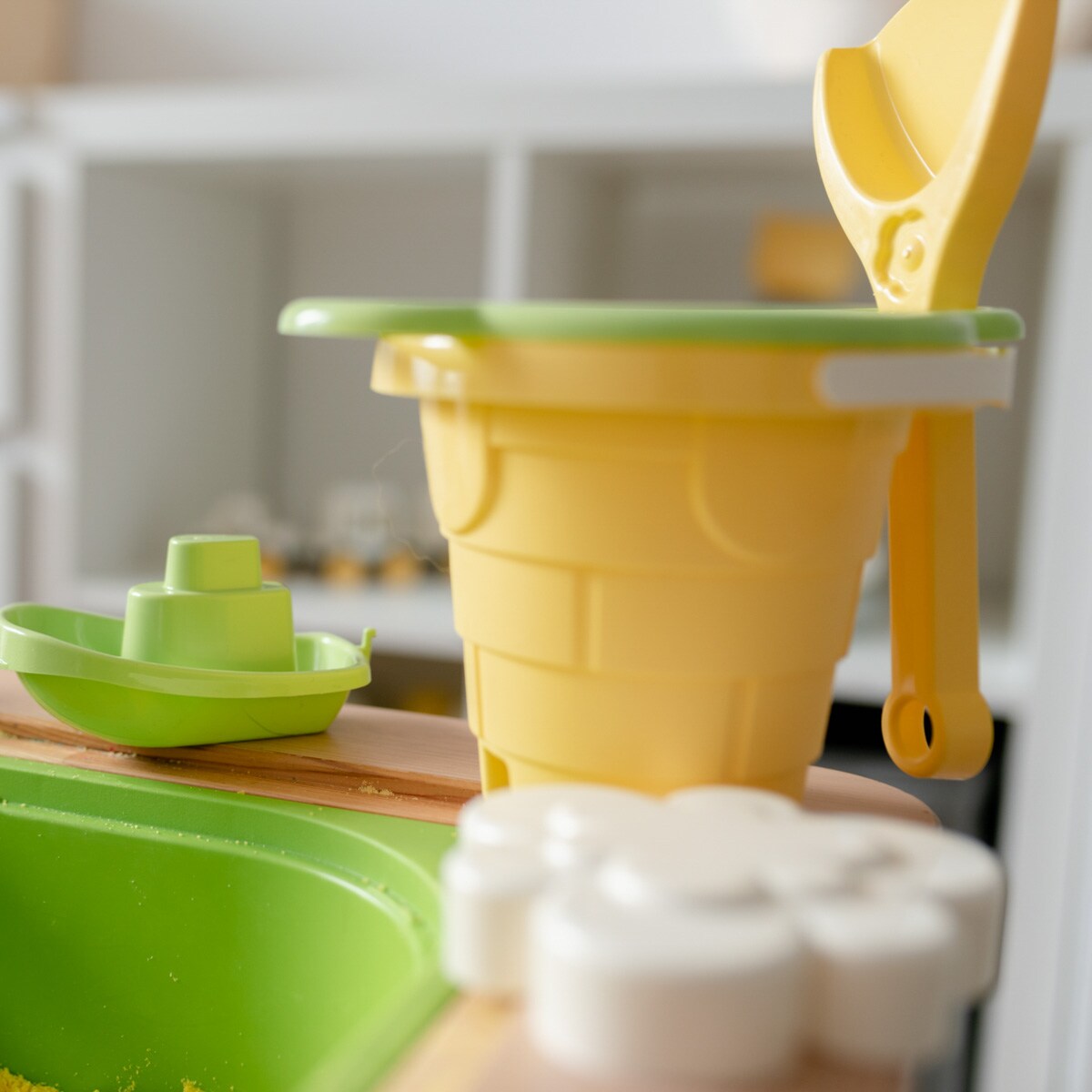 Słoneczny Poranek Zamek zestaw do piasku 6 el.