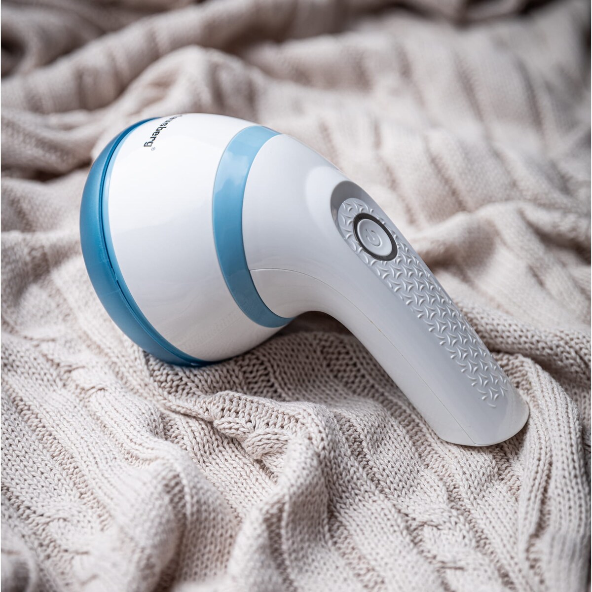 Golarka elektryczna do ubrań odzieży swetrów akumulatorowa KLAUSBERG