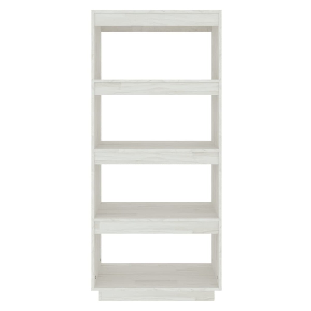 vidaXL Regał na książki/przegroda, biały 60x35x135 cm, drewno sosnowe