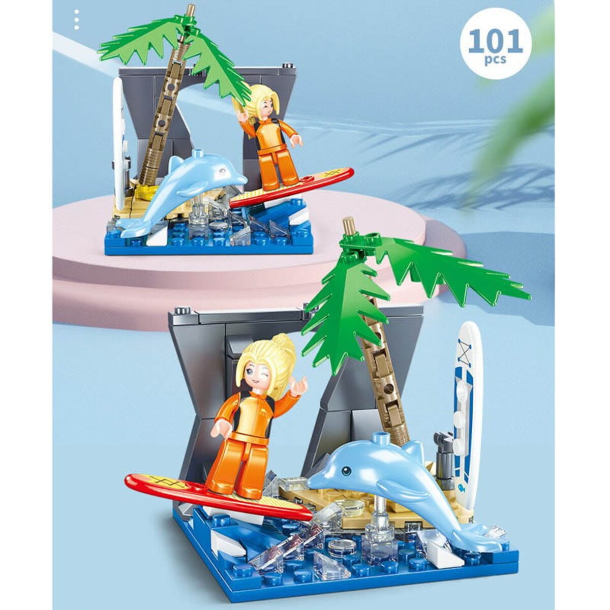 LATO - mini pokoik klocki - Sluban - 101 elementów