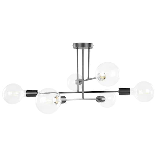 Lampa sufitowa KIDANE Metal Czarny