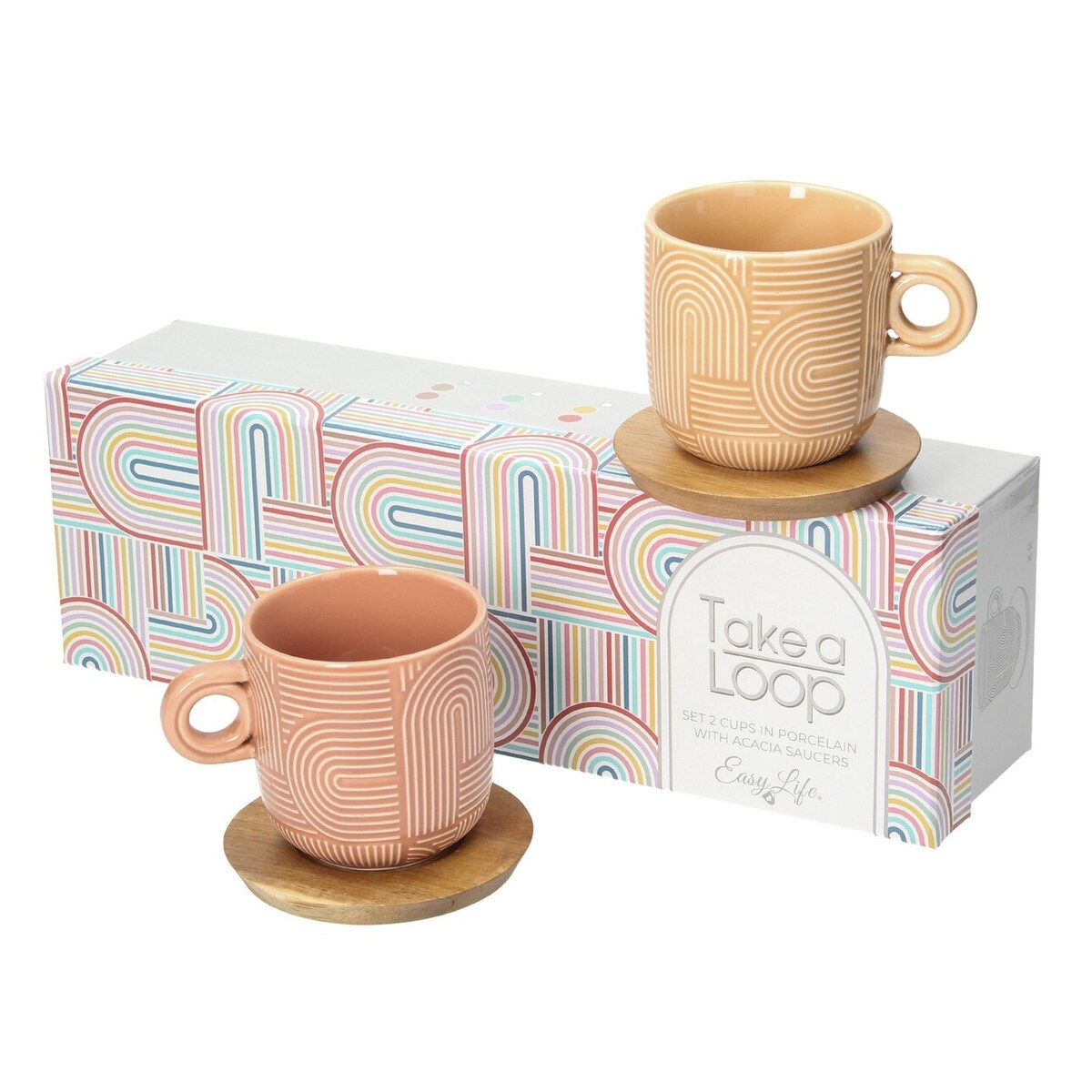 Zestaw filiżanek Sottile 250ml, 10 x 8 x 9 cm