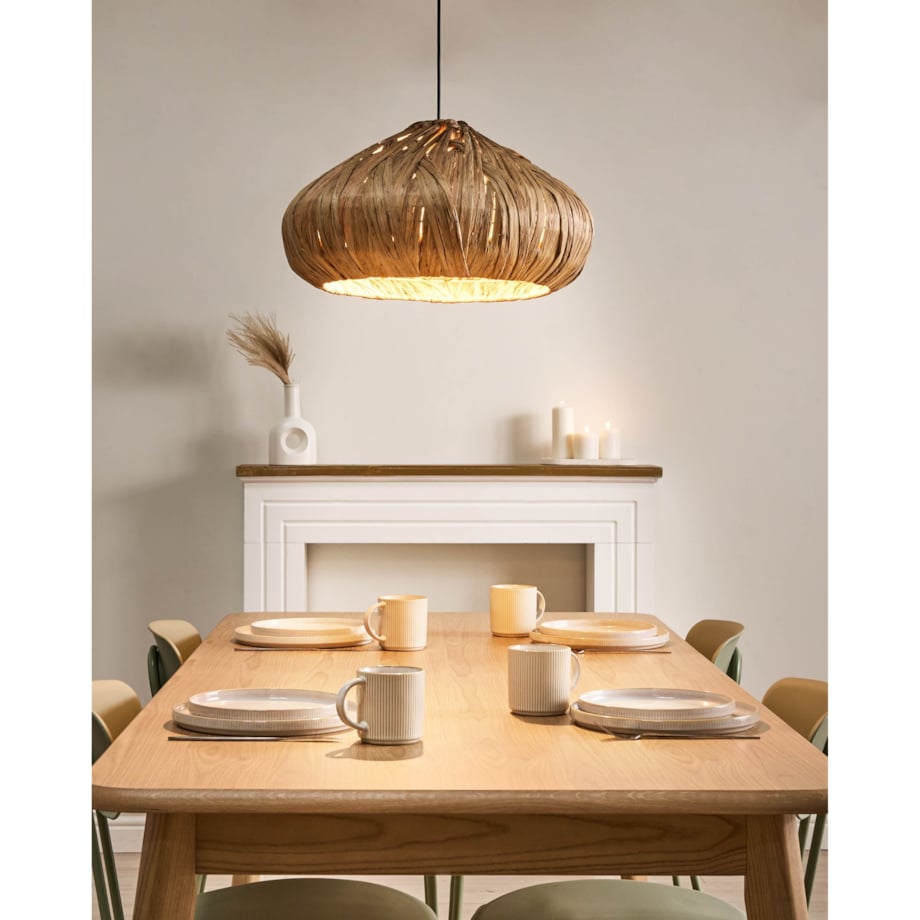 Lampa wisząca PASOS Hiacynt wodny Naturalny