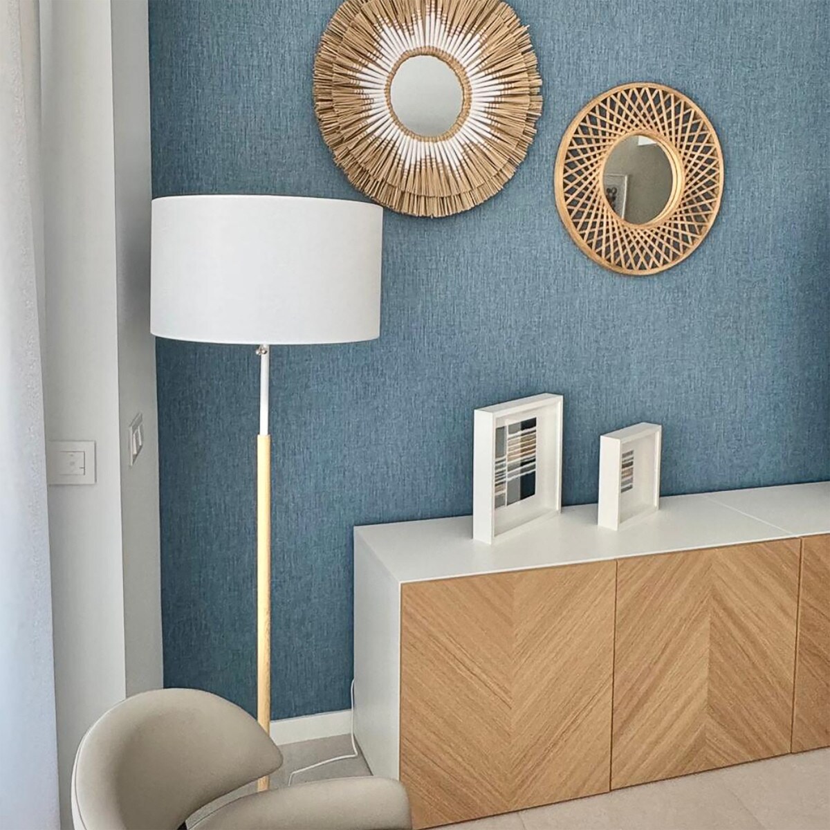 Lampa stojąca Light Prestige Fogo biały 2 x E27 1 szt.
