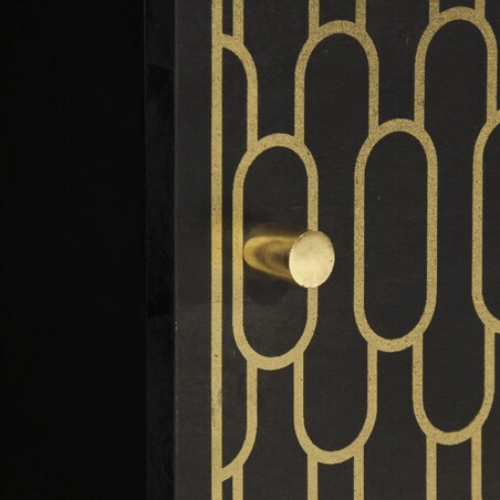 vidaXL Szafka, 80x33x75 cm, lite drewno mango