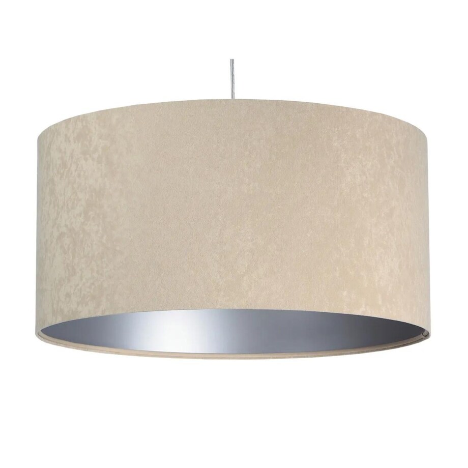 Lampa wisząca HOME 40 beżowa/srebrna