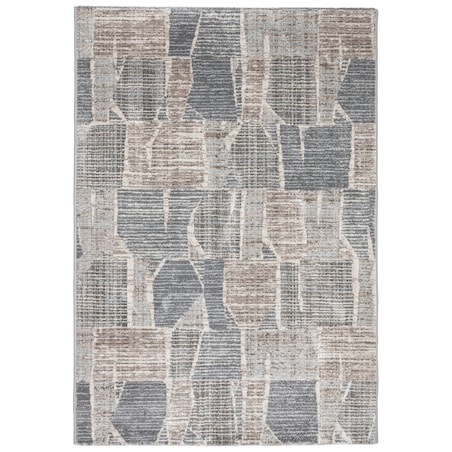 Dywan nowoczesny Avino 160x230 cm geometryczny granatowy