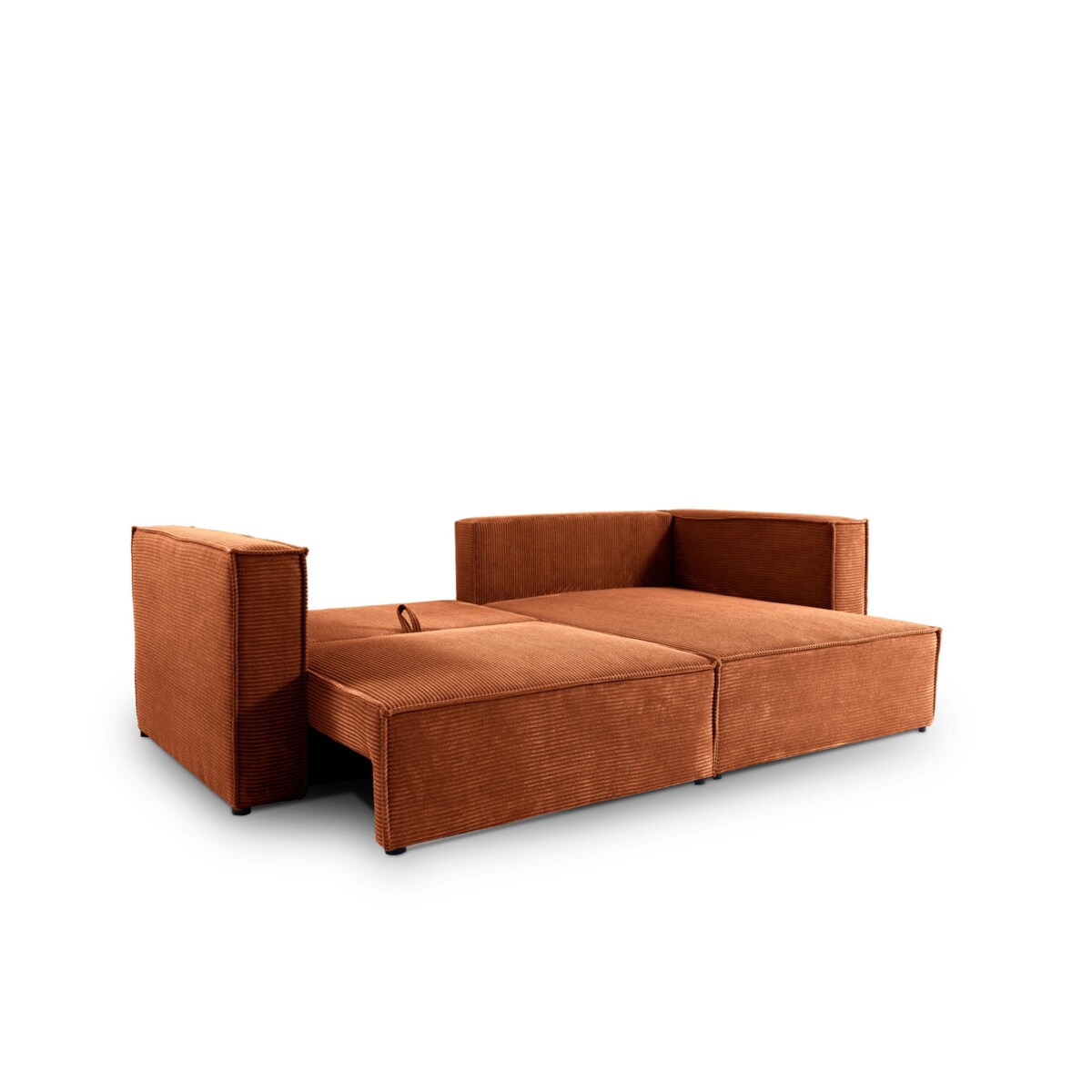 Narożnik KEYMON z funkcją spania sztruks Kolor: POSO 40