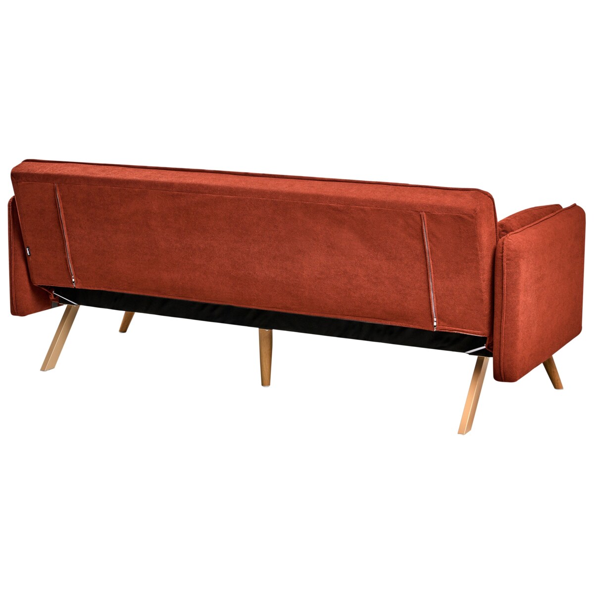 Sofa rozkładana ASAA Czerwony