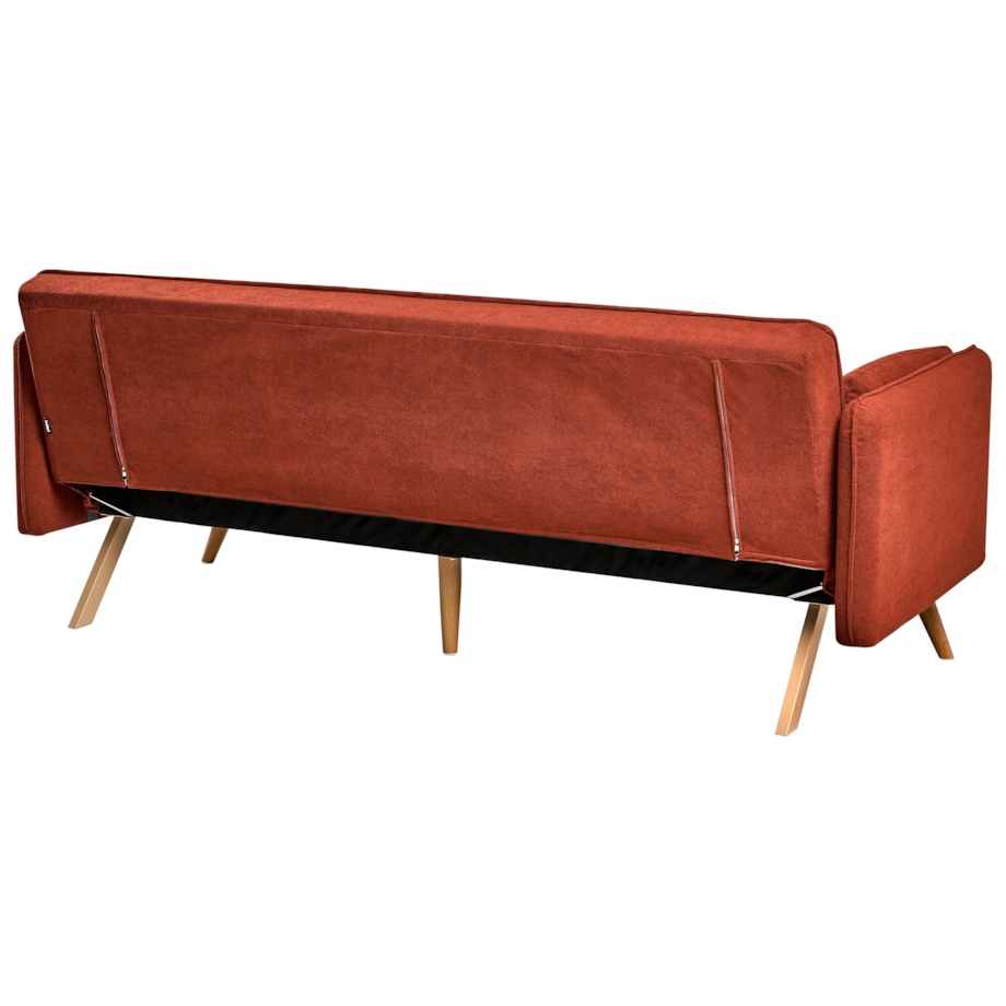 Sofa rozkładana ASAA Czerwony
