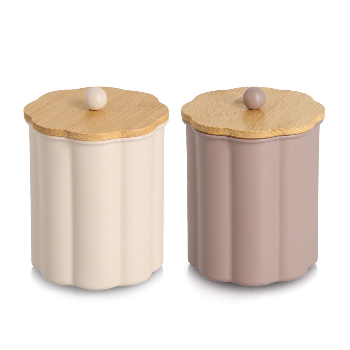 Pojemnik kuchenny ZELLER, bambusowa pokrywka, 1 l