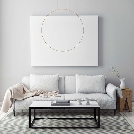 Lampa sufitowa wisząca Light Prestige Mirror złoty LED CCT 3000K/4000K/6000K (regulowana) 1 szt.