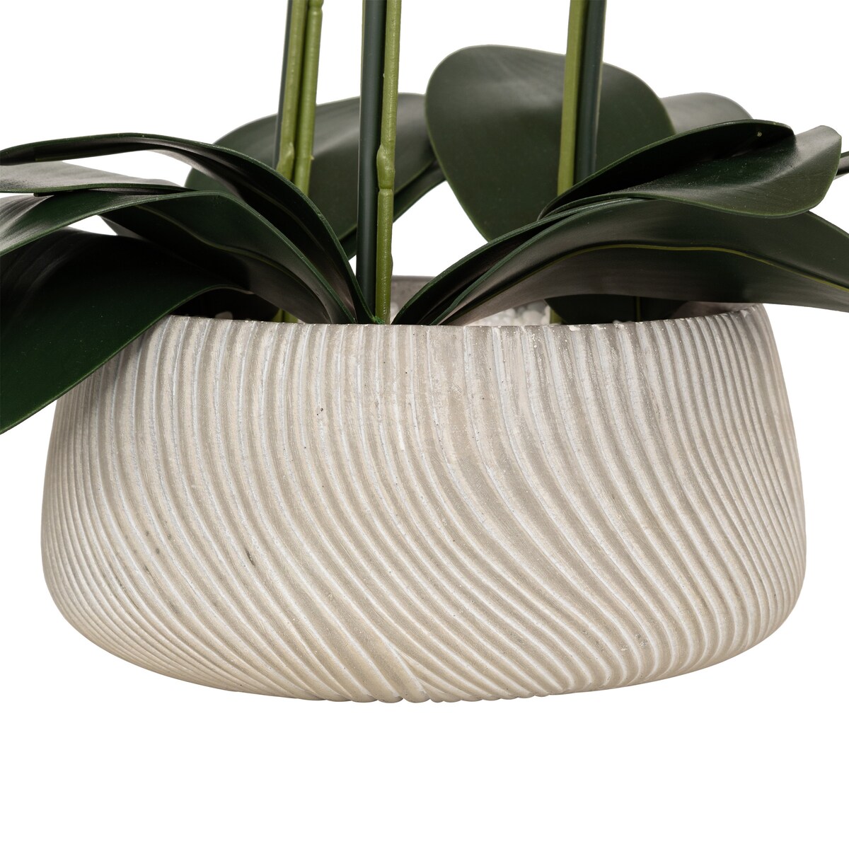 Sztuczny kwiat w doniczce, storczyk SANAE, 65 cm