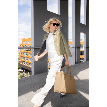 Torba DAILY SHOPPER, rhombus ginger