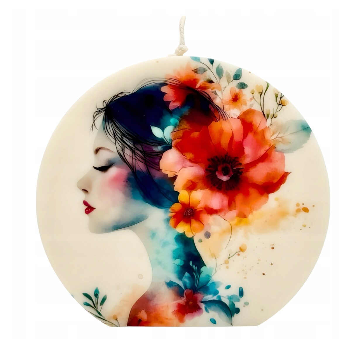 Świeczka Sojowa Bezzapachowa Prezent dla Żony Świeca Upominek Dekoracyjna