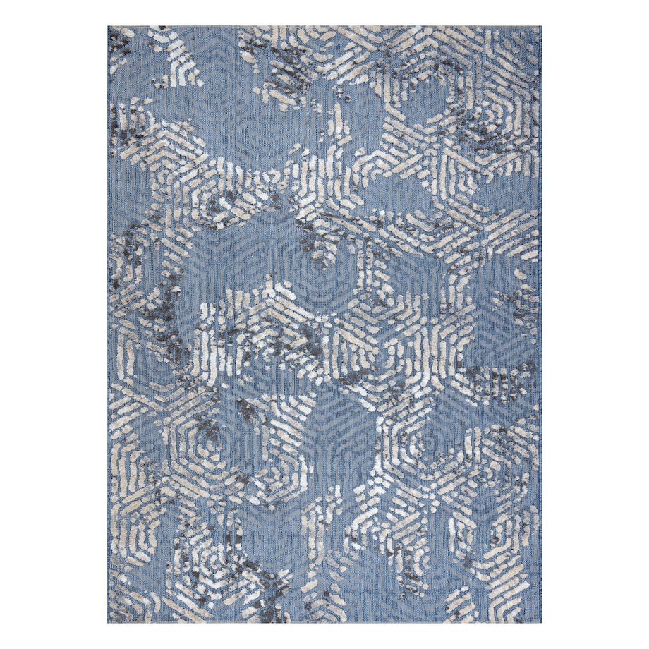 Dywan Strukturalny SOLE D3841 Heksagony - 200x290 cm